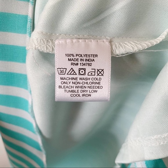 Indulge Teal dress Size Large - Picture 4 of 9